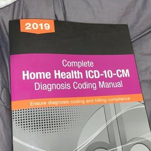 ICD-10-CM Diagnosis Coding Manual 2019